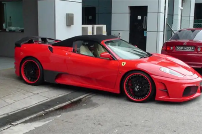 Спойлер для багажника Ferrari F430 2005 2006 2007 2008 2009 спойлер из углеродного волокна
