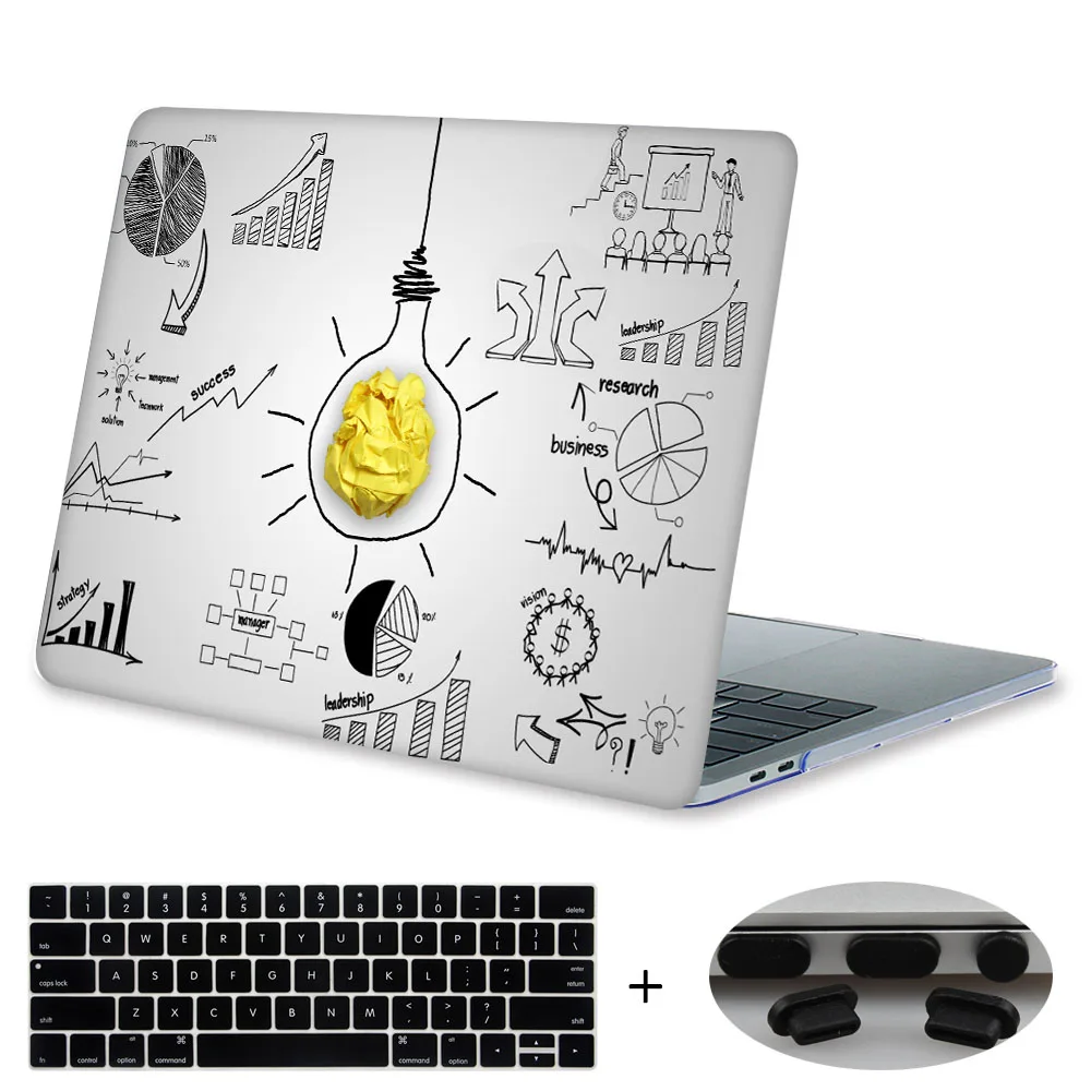 Чехол для Macbook New Pro 13 15 Touch bar A1989 A2159 инновационный светильник, Жесткий Чехол для ноутбука Mac Book Air Pro retina 13 15 - Цвет: A448