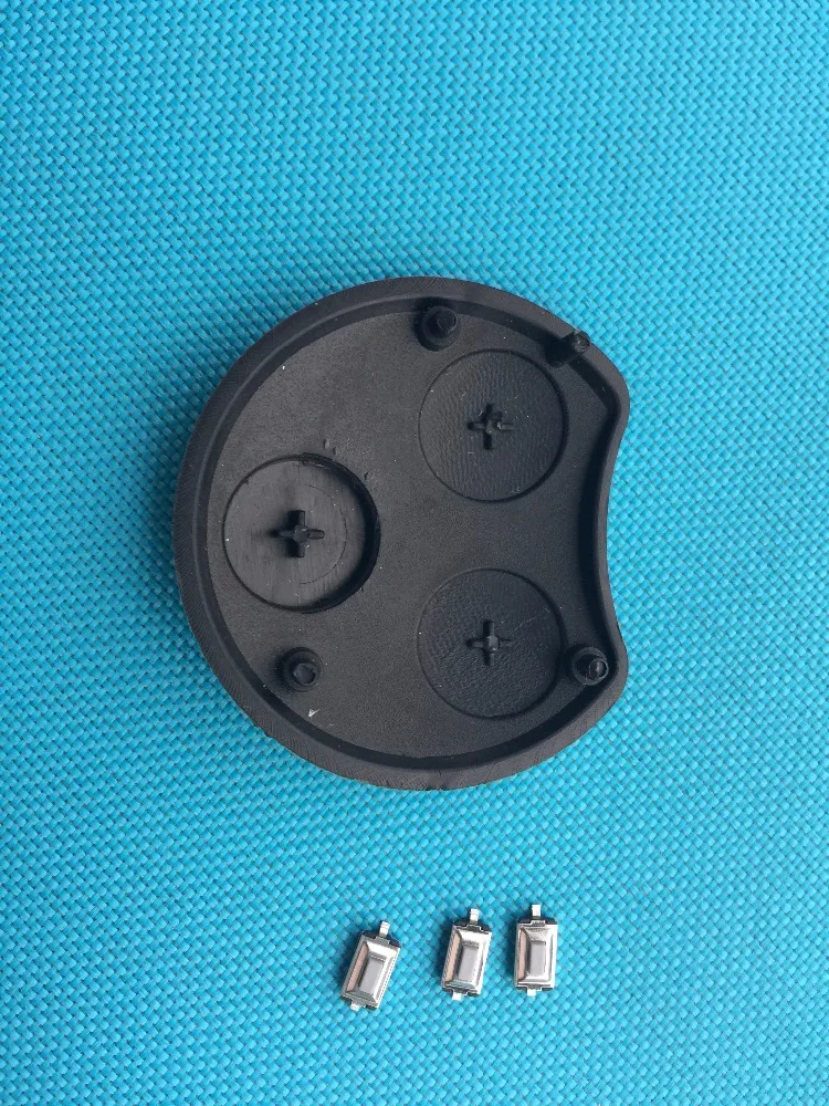 Key Case Car Key Shell Car Remote Key Car Key Key Shell 1Pc Replacement 3 Button Pad Car Remote FOB Key Shell For Mercedes Smart Roadster Fortwo Coupe Case Accessories Auto Part