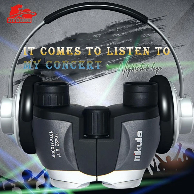 نيكولا جيب لطيف البسيطة مناظير عالية الوضوح 10X التكبير التصوير الأطفال الإناث في الهواء الطلق التخييم الحفل مشاهدة نيكولا جيب لطيف البسيطة مناظير عالية الوضوح 10X التكبير التصوير الأطفال الإناث في الهواء الطلق التخييم الحفل مشاهدة