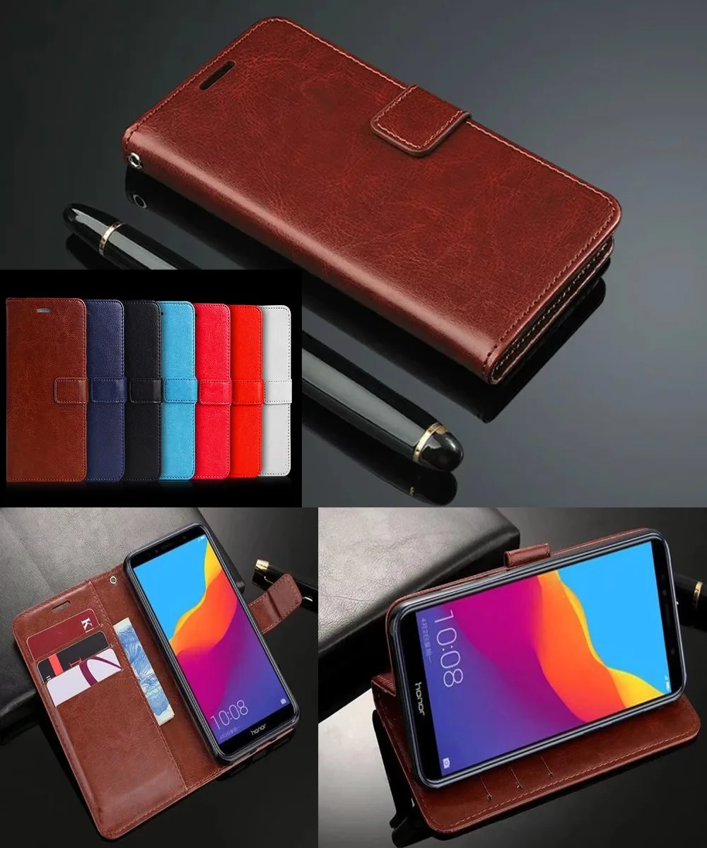 Luxury Retro Wallet Stand Flip Leather Case For Huawei Honor 5A LYO-L21 Russia Version On Y5 II Phone | Мобильные телефоны и