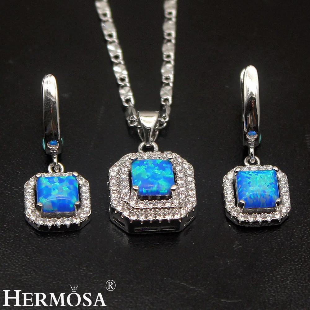 Australian Fire Opal Sets 925 Sterling Silver Earrings