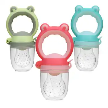 1pc Silicone Pacifier Feeder For Baby Infant Frog Head Type Milk