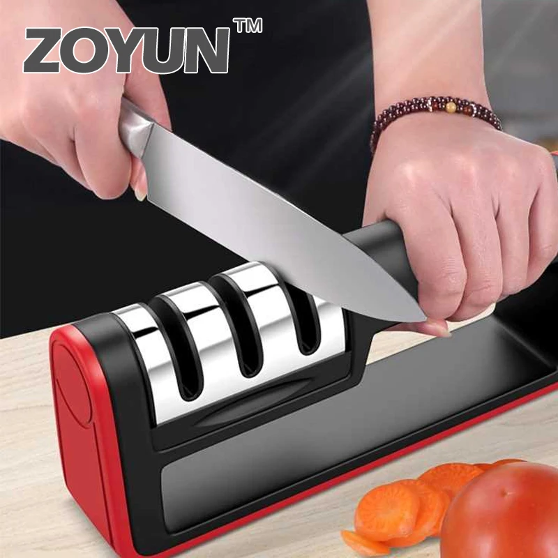 

Fast sharpening 3 stage professional kitchen sharpening stone kitchen knife sharpener diamond sharpening tool tool accessories