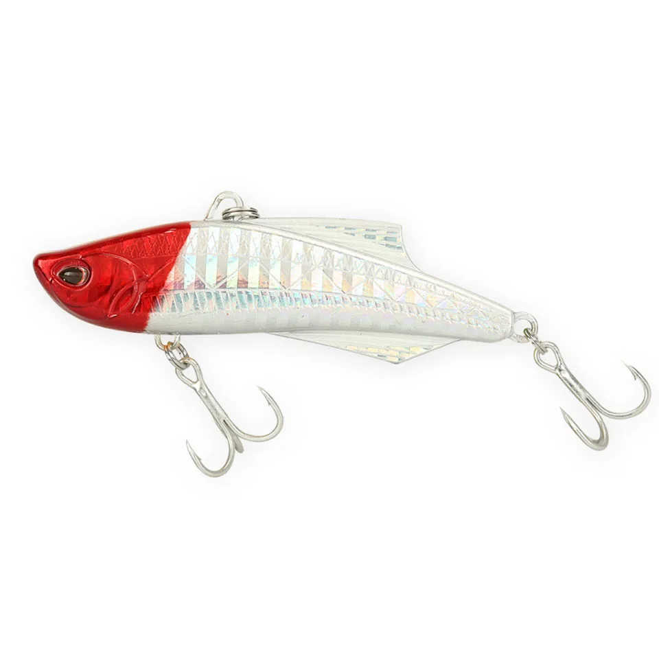 

1Pcs Quality Metal Fishing Lure VIB Winter Ice Wobbler 7CM 20G Sinking Minnow Bass Fishing hard Lures