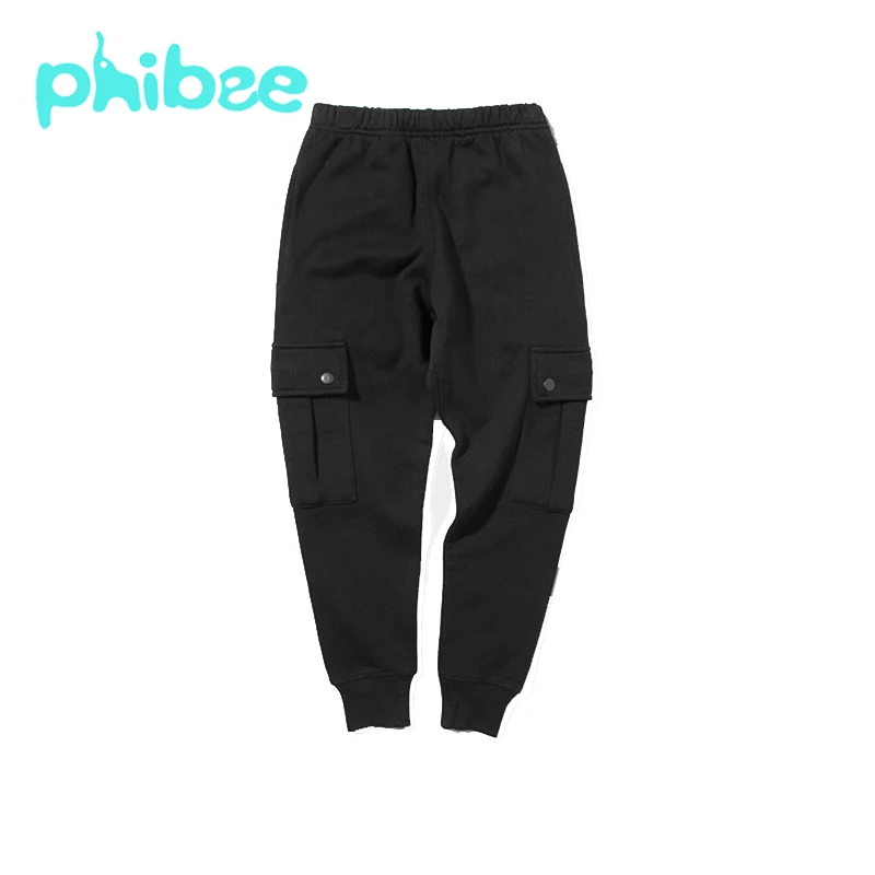 

Phibee Boys Pants Cotton Comfortable Kids Clothes Elastic Waist Full Length Casual Drawstring Children Clothing