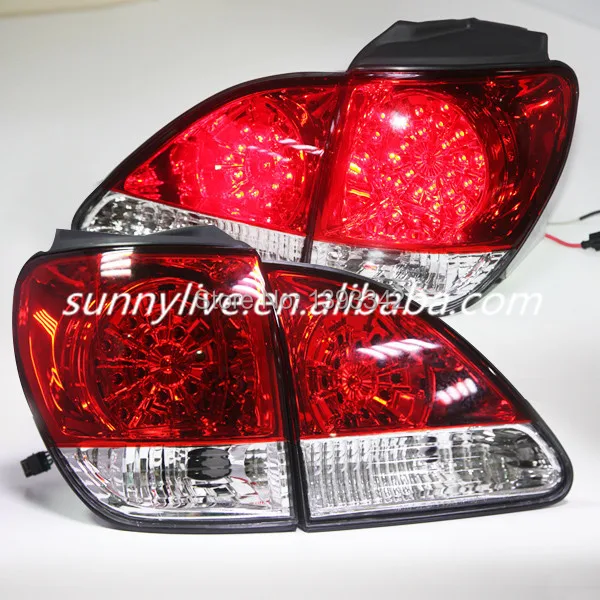 Для TOYOTA Lexus RX300 светодиодный Tailights Herrier Kluger задний фонарь 1998-2002 год LF красный белый