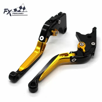 

CNC Aluminum Adjustable Motorcycle Folding Extendable Brake Clutch Lever For Yamaha YFM700 Raptor 700R YFM 700 2000 - 2006 2001