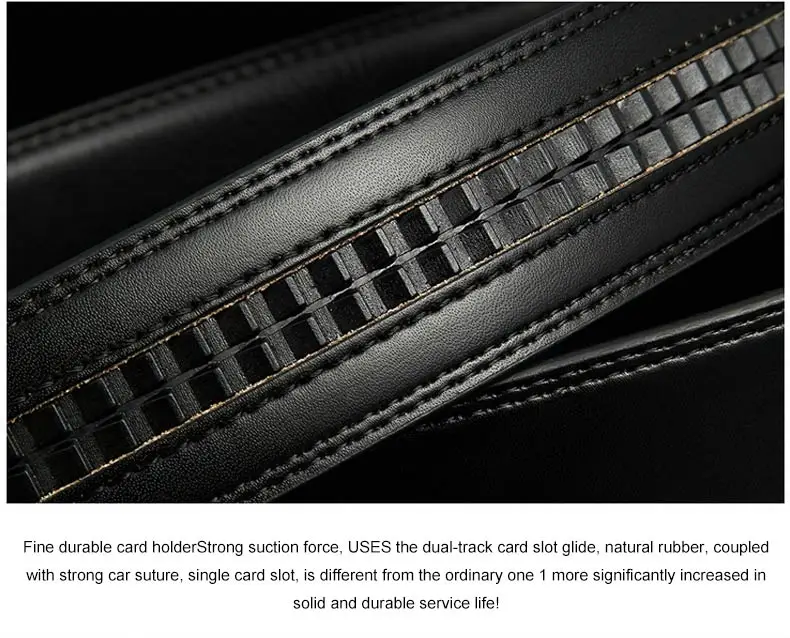 DOULILU Belts For Men Genuine Leather Cowskin Black Belt Automatic Buckle High Quality Business Male Men's Belts1 (6)