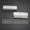1sets 5557 5569 24P Bend Pin Wire Terminals Electrical Connector 4.2mm 24Pin Right Angle Plug jack for Car Auto PC ATX ► Photo 1/6