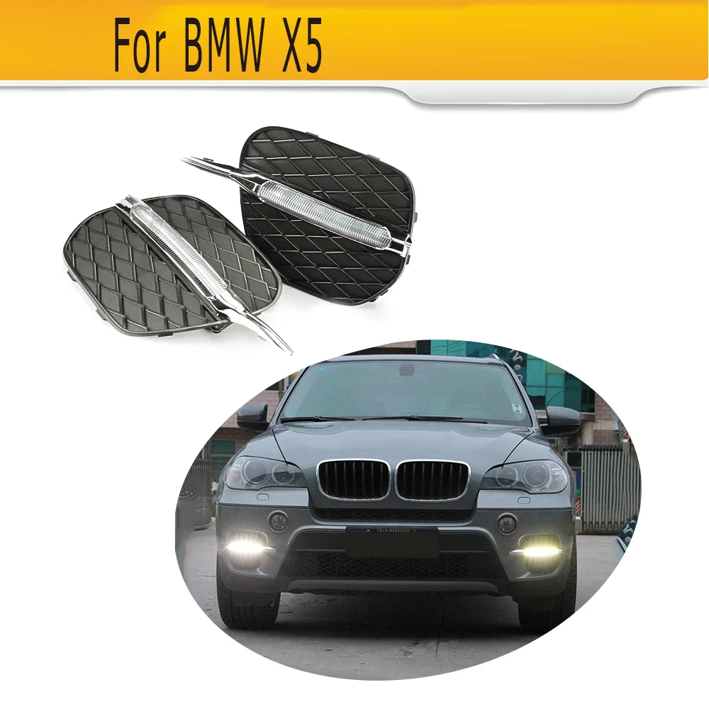 Car LED Daytime Running Light For BMW X5 White light day running light