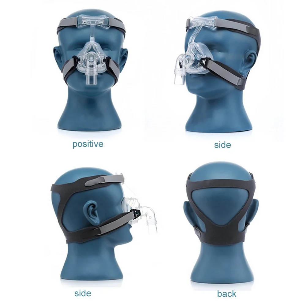 Kopen BMC NM2 Neusmasker voor CPAP Maskers Interface Slaap Snurken Respirator Band met Hoofddeksels Anti Snurken Behandeling