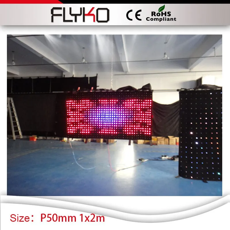 DJ фон P5 2*1 м sd контроллер светодиодный экран для видеосъемки|dj backdrop|led video curtainvideo