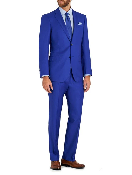 New-arrival-Custom-Made-Slim-Fit-Mens-Blazer-royal-sky-bule-Suit-Men-Wedding-Suits-Groom (3)