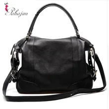 2017 new women bag European and American wind soft pure color leather handbag women messenger bags