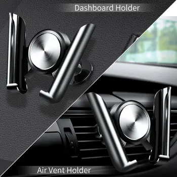 

Air Vent Phone car Holder Dashboard Phone Stand mount Auto lock Universal Car Bracket support for iPhone Samsung Xiaomi