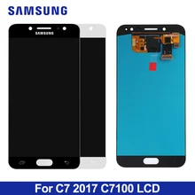 5," C8 lcd для samsung Galaxy C7 C8 C7100 C710 lcd дисплей кодирующий преобразователь сенсорного экрана в сборе Замена lcd для C710F/DS экран