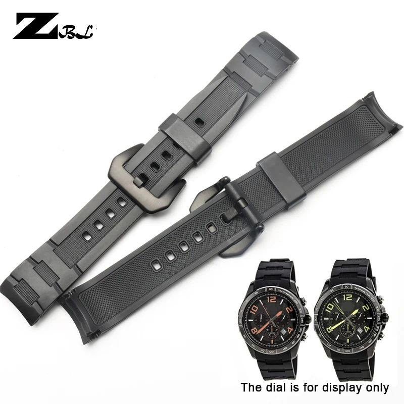 

Resin watch band sport silicone rubber watch strap 22mm watchband waterproof belt for casio EFR-516/EFR-516PB watch strap