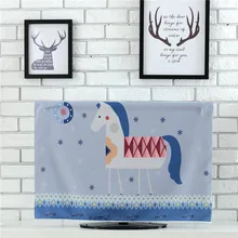 Крышка настольного компьютера типографии пыли ТВ крышка пыль Обложки украшения дома Приспособления тканевый чехол