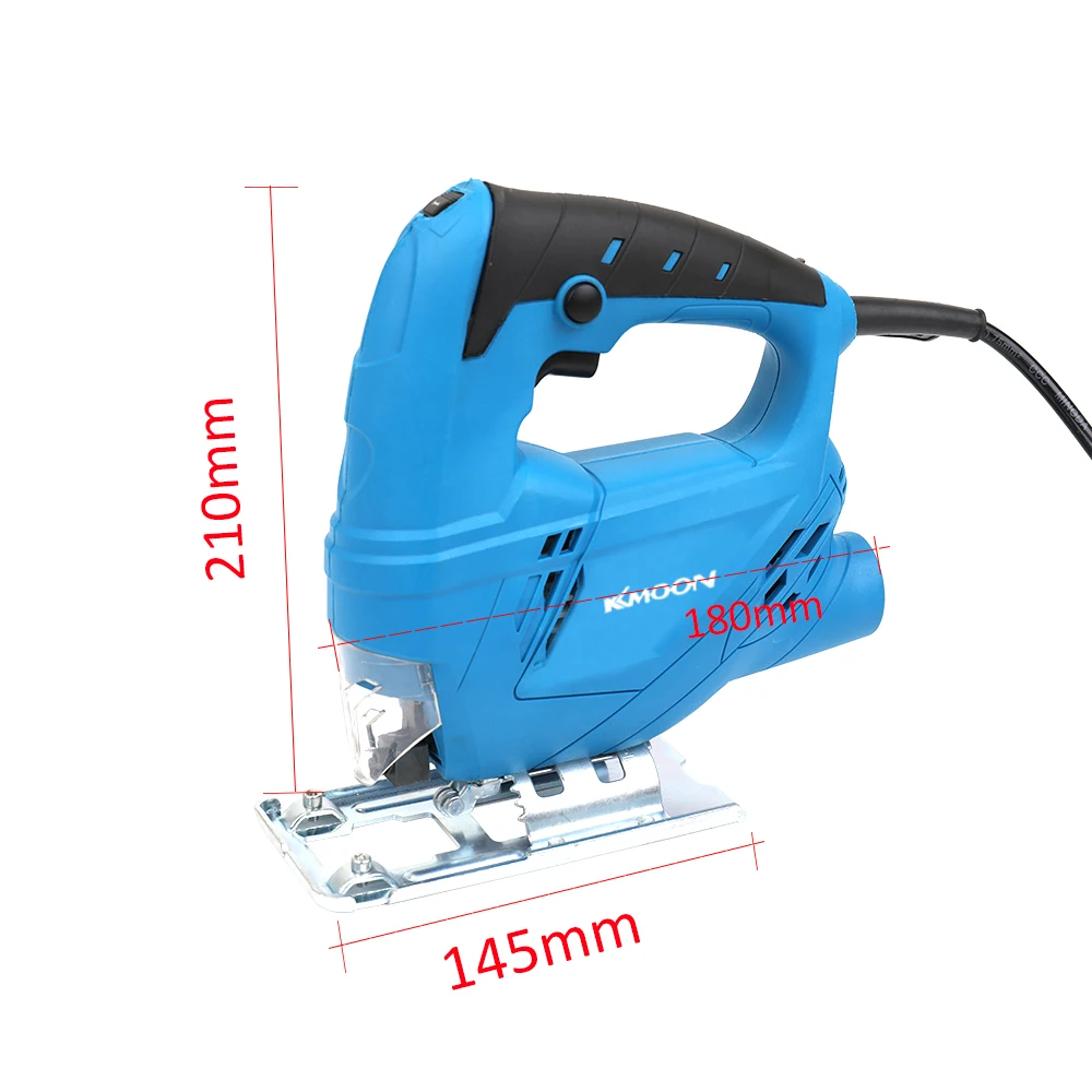 KKMOON Jig Saw 220V 710W Multifunctional Woodworking Electric Saws Home Manual Motor power Tools with 2pcs Saw Blades table saw