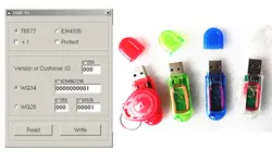 Mini USB 125 кГц RFID EM4305 T5567 карт писатель программирующее устройство