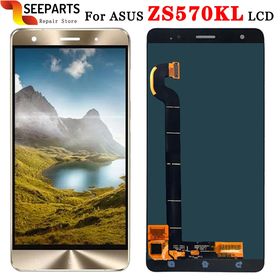 For ASUS Zenfone 3 Deluxe Z016S Z016D ZS570KL LCD Display Touch Screen Digitizer Assembly 5.7&quotfor Replacement | Мобильные