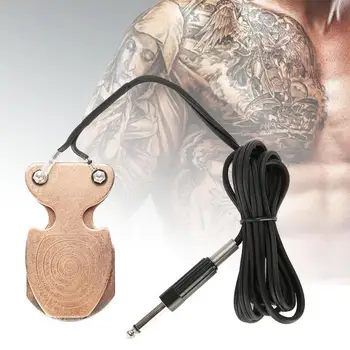 

Fashion Tattoo Spider Tattoo Makeup Machine Footswitch Anti Slip Foot Pedal Controller Power Supply with Soft Cild Cord