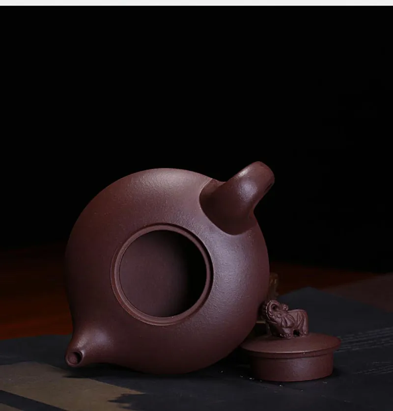 INMYLIFE фиолетовый глины Чай Pots кунг-фу Чай горшок ручной работы Чай горшок кунг-фу Чай комплект Чай подарок любовника путешествия чай пот Pure Чай горшок 180 мл