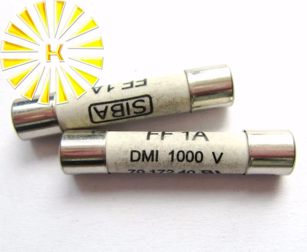 

FREE SHIPPING 10PCS x FF1A FF 1A 1000V 6.3*32mm Ceramic Fuse For Multimeter Instrument