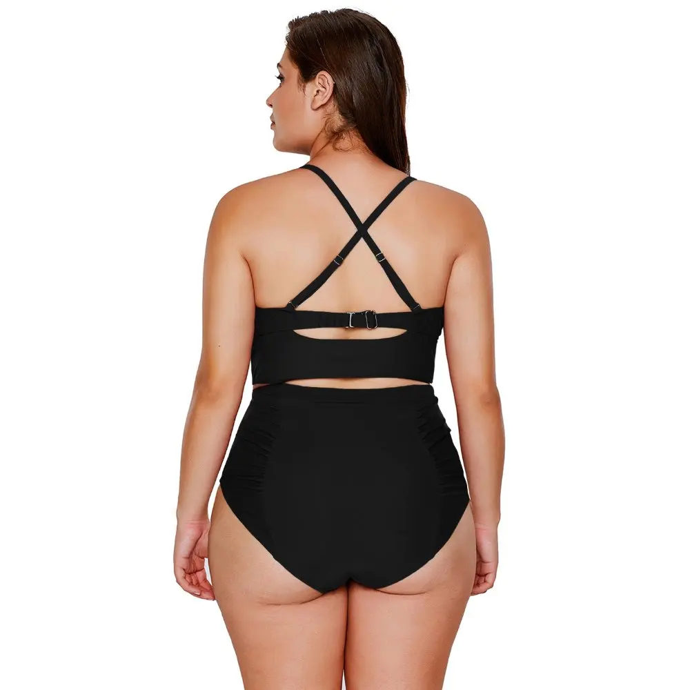 Black-Strappy-Neck-Detail-High-Waist-Swimsuit-LC410334-2-2