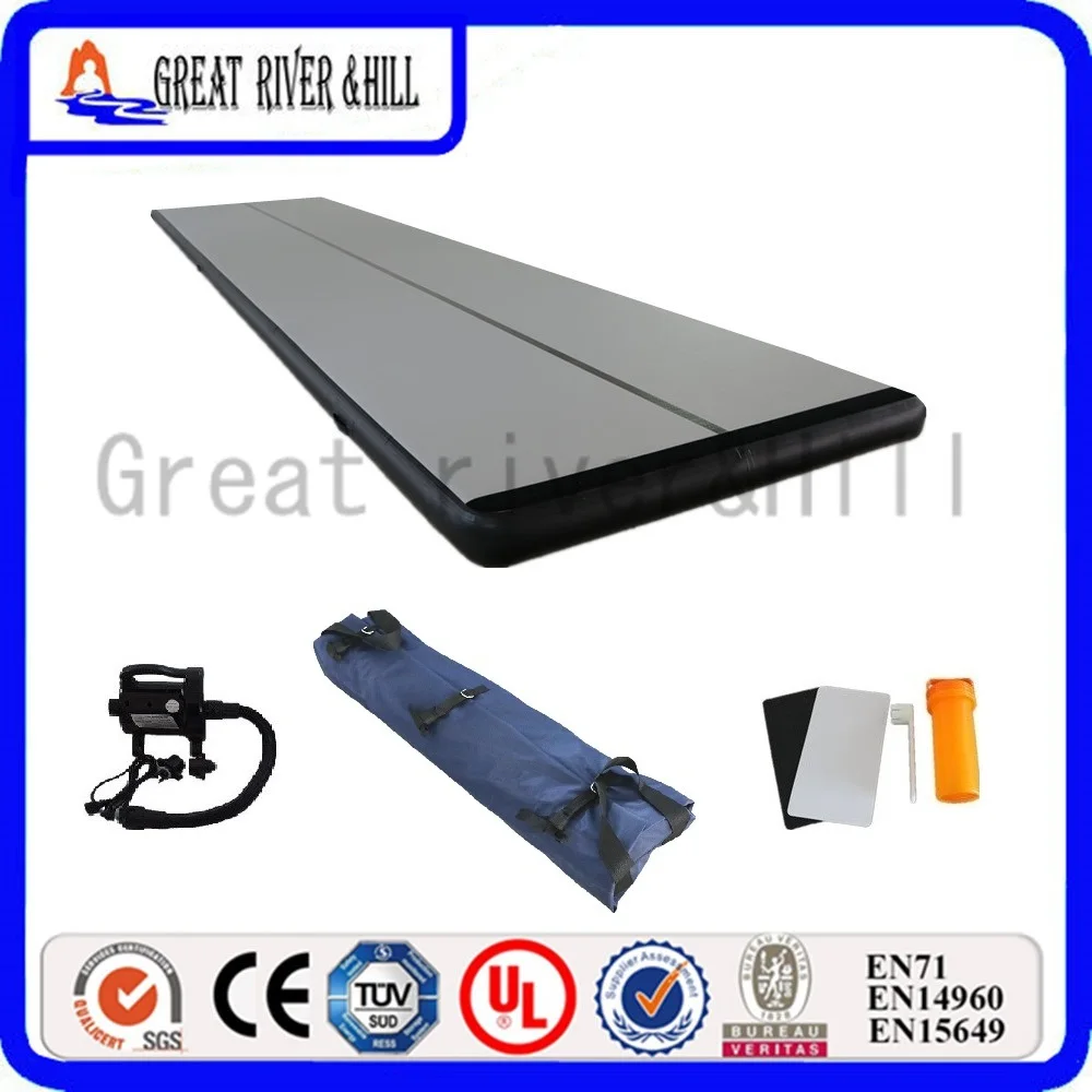 

4m x 1.5m fast delivery inflatable air track jumping mat for gymnastic training door to door
