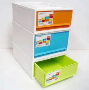 Special Waring freely combined single drawer cabinet color large plastic storage box |