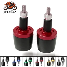 Для YAMAHA tmax 530 500 mt07 mt03 R1 R3 R6 R6S GSXR600 GSXR750 Honda CBR1000R Универсальные мотоциклы ручной грузики руля ручной наконечники велосипедного руля