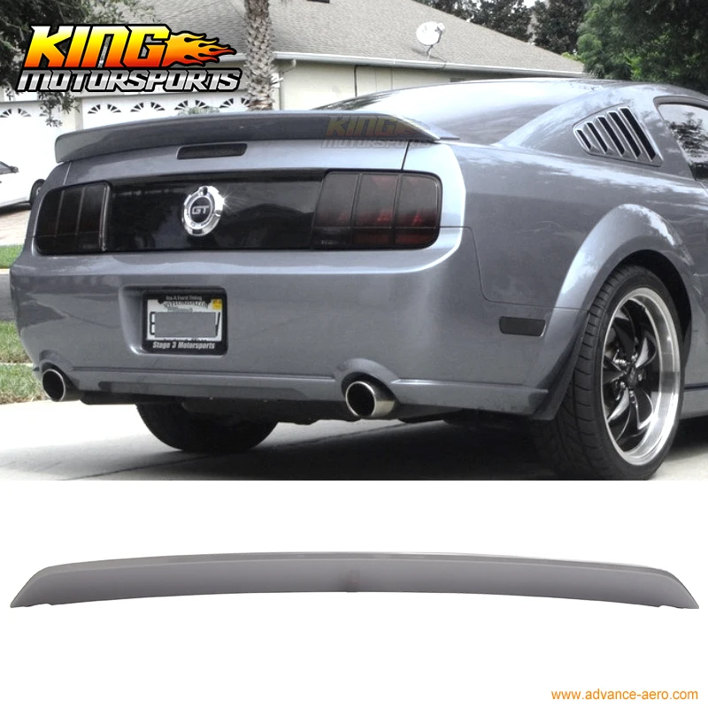 

Fits 05-09 Ford Mustang OE Style Trunk Spoiler Painted Tungsten Gray # T8 ABS