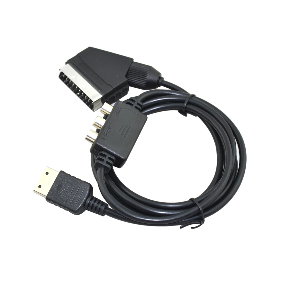 Кабель постоянного тока для sega кабель Scart с адаптером AV Box SEGA Dreamcast DC|cable for|cable boxcable