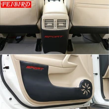 Interno Auto Porta pad di Protezione Pad Calcio di protezione Pad Corredo Della Copertura Trim Accessori Per Nissan X-Trail X Trail T32 rogue 2014-2018
