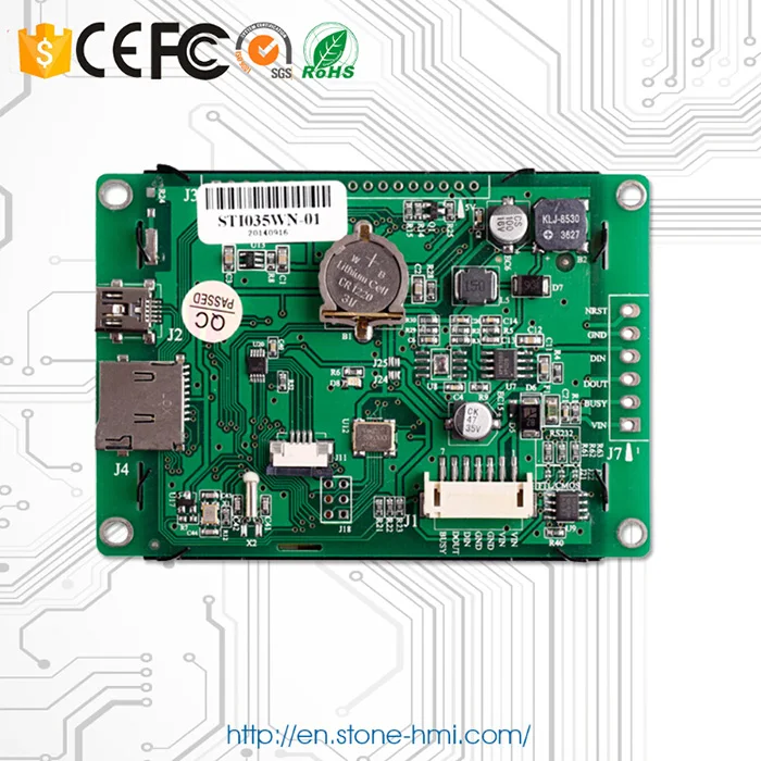 

Intelligent 5.0 Inch TFT LCD Monitor For Embedded System With RS232/RS485/TTL Interface