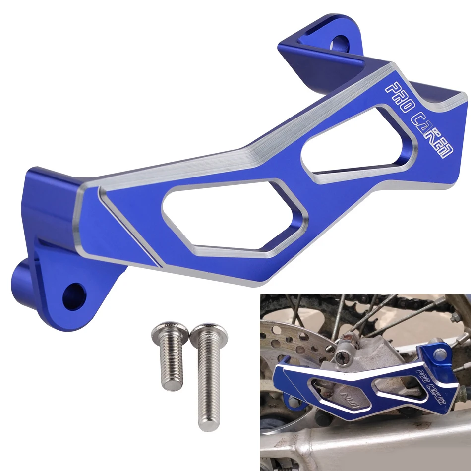 Rear Brake Caliper Guard For Yamaha YZ125 YZ250 YZF250 YZF450 06 2018