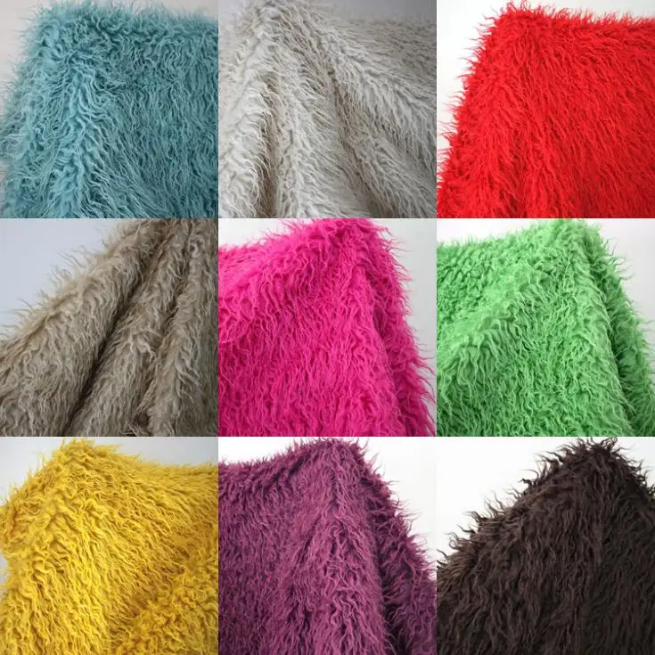 Good quality 5cm pile fabric felt,13 color available patchwork fabric