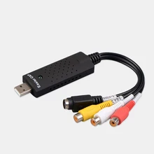 1 канал HD USB карта захвата DV AV Аудио Видео ТВ USB 2,0 DVR карты захвата для ноутбука для Windows 10