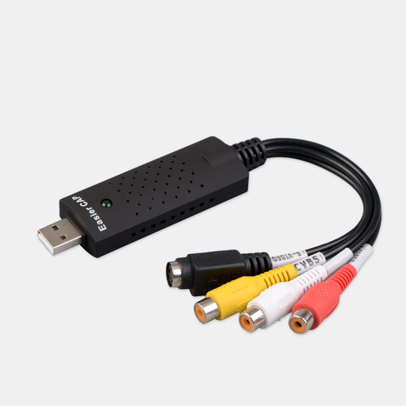 1 канал HD USB карта захвата DV AV Аудио Видео ТВ 2 0 DVR карты для ноутбука Windows 10|DVR-карты|