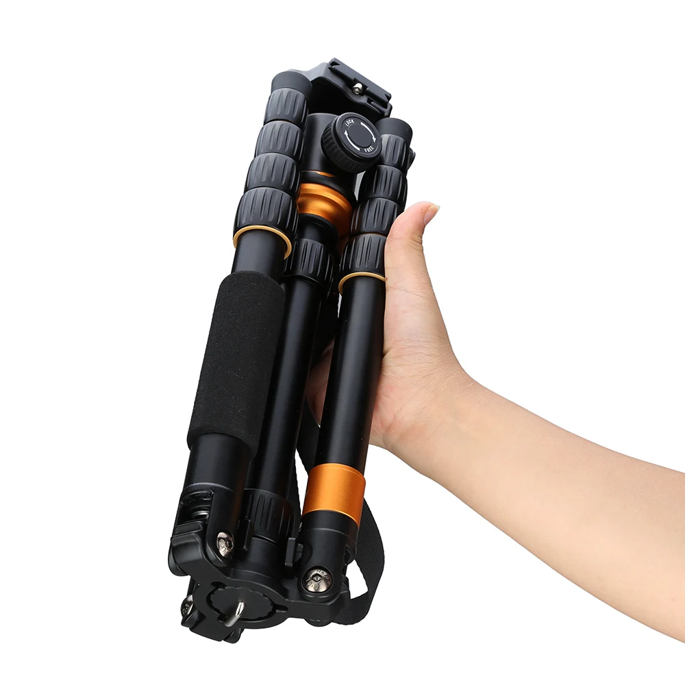 Профессиональный штатив Andoer Трипод для камеры Canon Nikon Sony Q999s Q666 Pro|professional tripod|tripod with