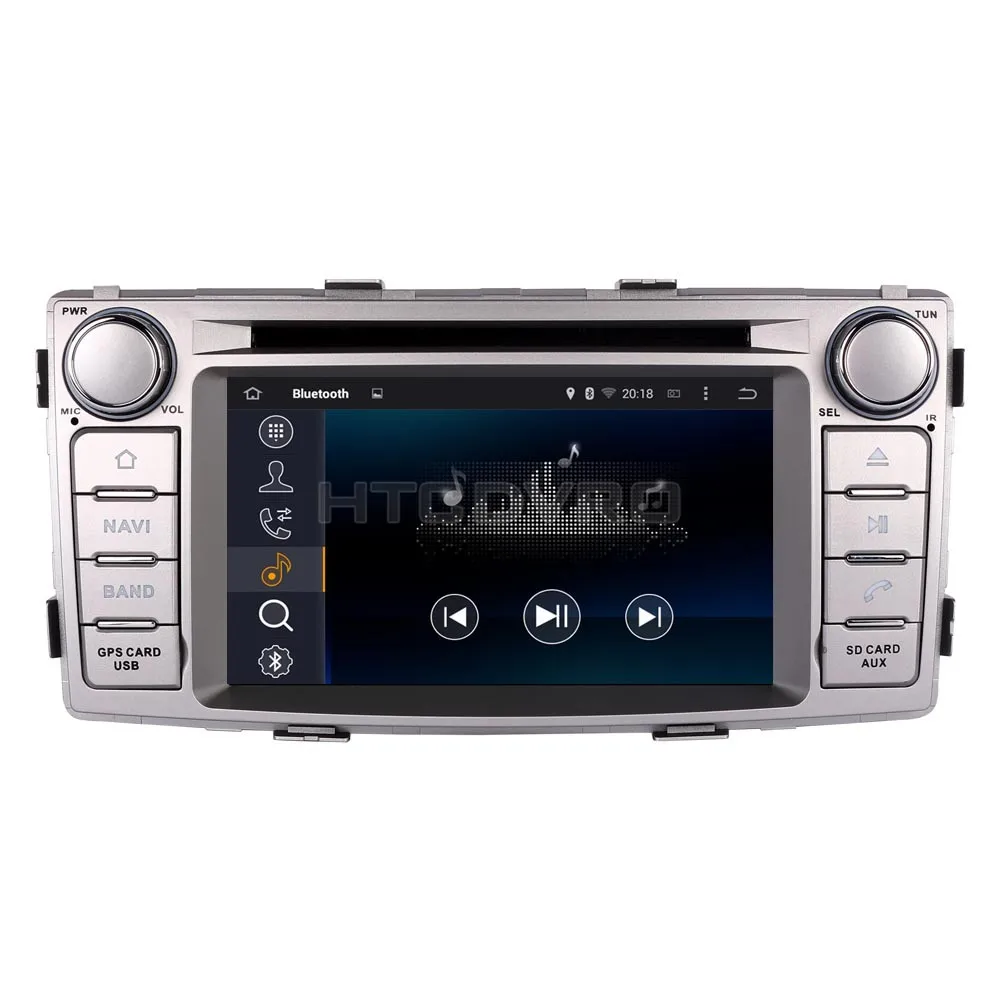 Excellent YMODVHT 6.2inch 4G Octa Core Android 9.0 7.1 Car DVD Player for Toyota Hilux 2012- GPS Auto RDS Radio Audio Video Stereo 5