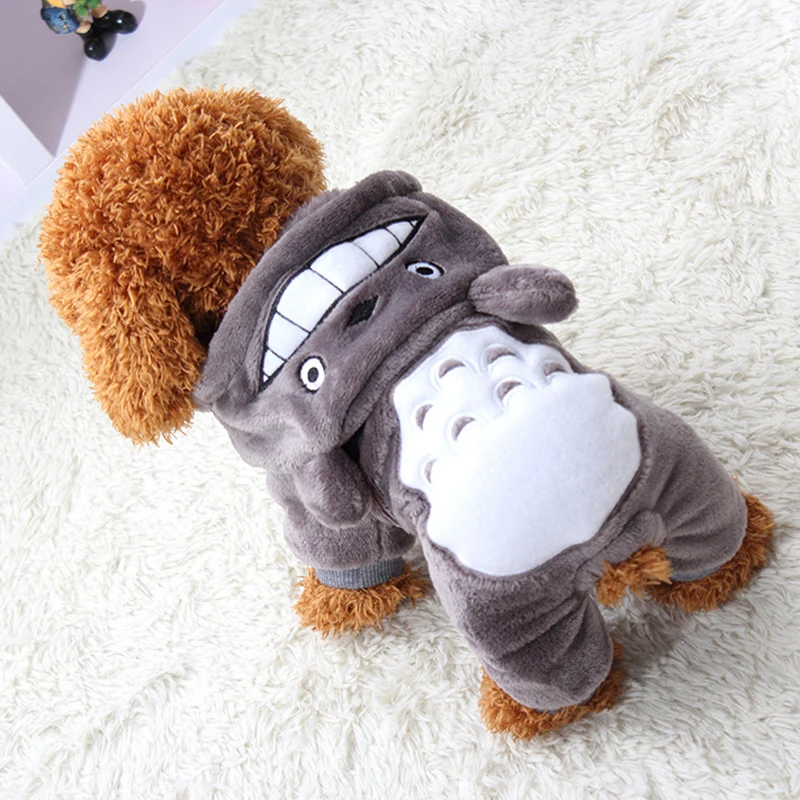 Best quality warm Chihuahua pet jumpsuit Funny dog Clothes puppy Hoody