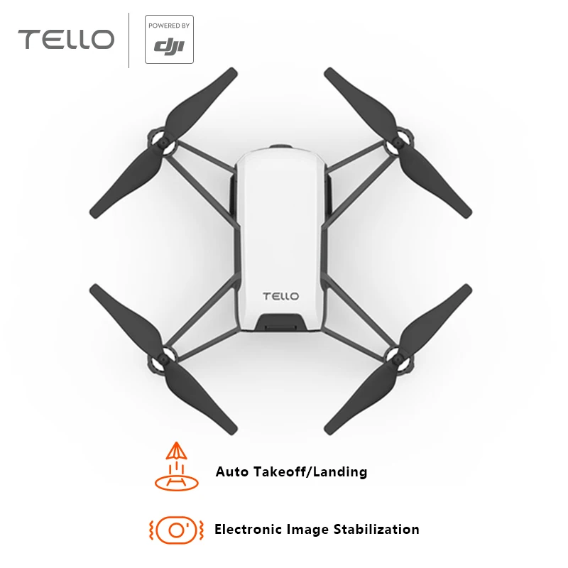 DJI Tello мини Дрон приложение дистанционное управление игрушка FPV RC Квадрокоптер дроны 720P HD Трансмиссия камера с EZ снимки для DJI Tello