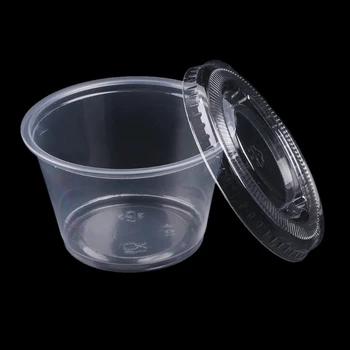 

5X 110ml Storage Container Organizer Box For Light Clay Playdough Foam Slime Mud