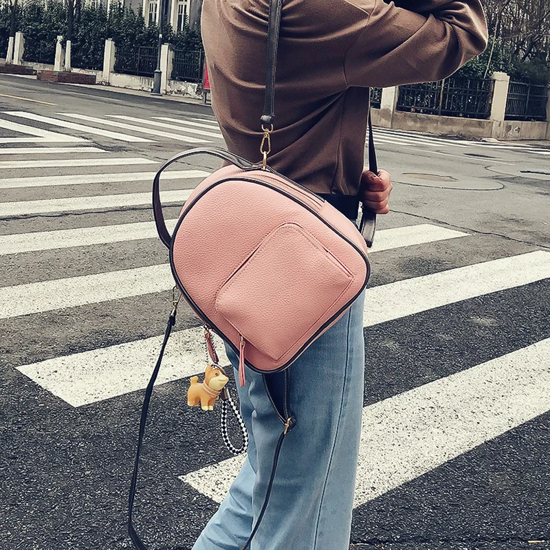 

LEFTSIDE Women Mini Backpack Purse Female Small Leather Back Packs Backpacks for Teenagers Girls Fashion Crossbody Red Bagpack