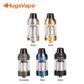 

HugsVape Magician Mesh Subohm Tank 3ml/5ml Atomizer with Triple Mesh Coils 810 Drip Tip Fit 510 Ecigarette Box Mod Vs Zeus Dual