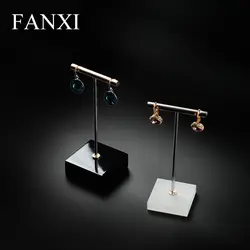 FANXI T Форма металла стенд-витрина для серег Jewelry Дисплей держатель уха ногтей витрина для сережек для прилавка витрина