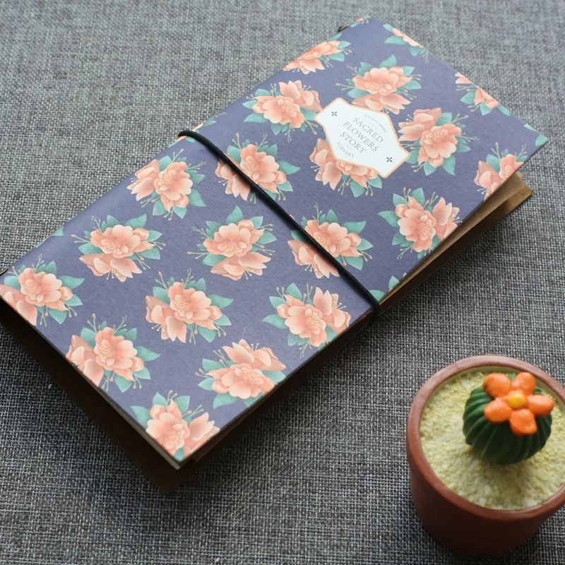 

Flyer Bird Forest PU Leather Cover Planner Notebook Diary Book Exercise Composition Binding Note Notepad Gift Stationery BJB44